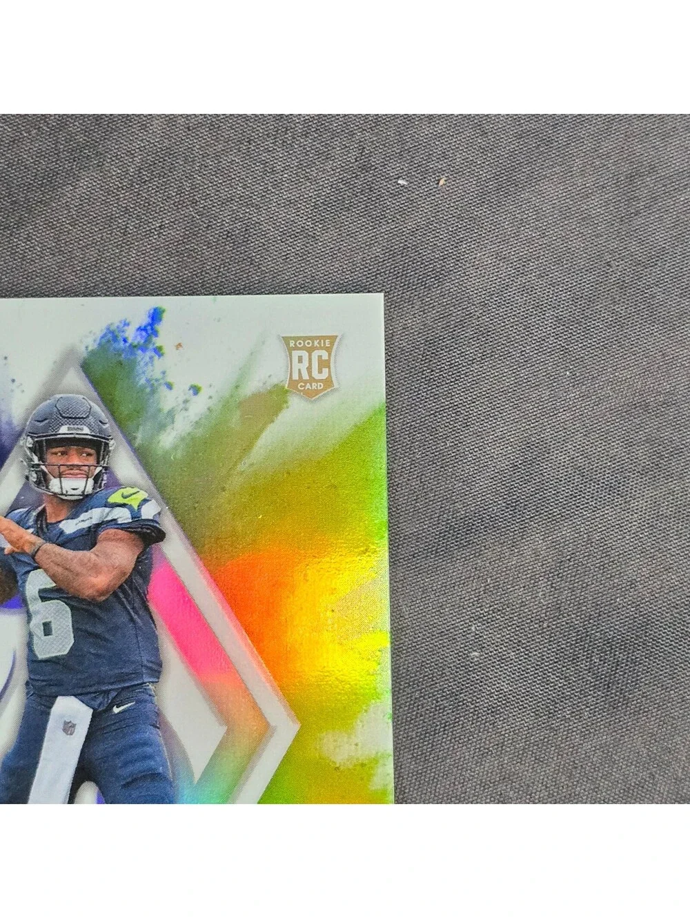 Panini Color Blast Phoenix 2025 Football Jalen Milroe RC #9 Seattle Seahawk SSP